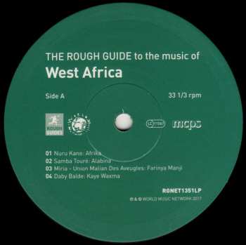 LP Various: The Rough Guide To The Music Of West Africa LTD