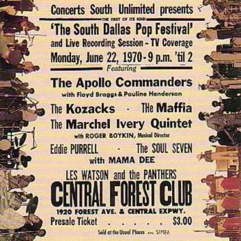 Album Various: The South Dallas Funk Festival' 1970