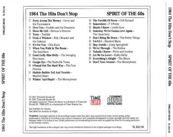 CD Various: The Spirit Of The 60s (1964 The Hits Don't Stop)