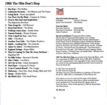 CD Various: The Spirit Of The 60s (1966 The Hits Don't Stop)