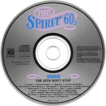 CD Various: The Spirit Of The 60s (1966 The Hits Don't Stop)