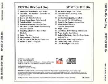 CD Various: The Spirit Of The 60s (1969 The Hits Don't Stop)