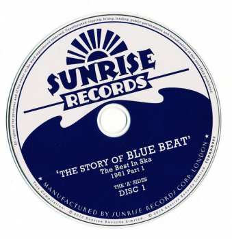 2CD Various: The Story Of Blue Beat / The Best In Ska 1961 Part 1