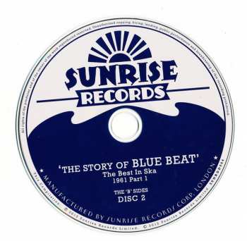 2CD Various: The Story Of Blue Beat / The Best In Ska 1961 Part 1