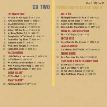 10CD/Dobozkészlet Various: The Sun Blues Box