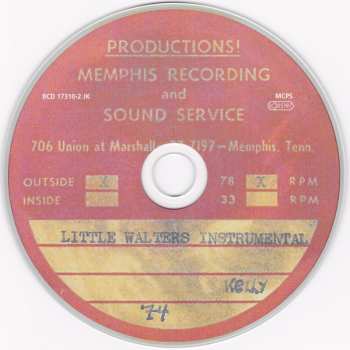 10CD/Dobozkészlet Various: The Sun Blues Box