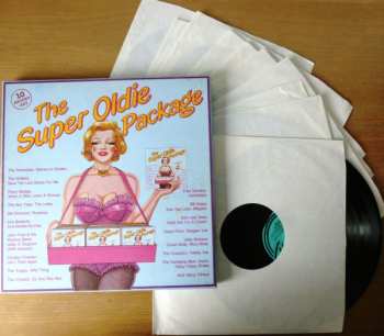 10LP/Dobozkészlet Various: The Super Oldie Package
