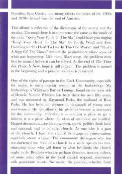 LP Various: The Time For Peace Is Now (Gospel Music About Us)