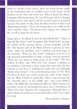 LP Various: The Time For Peace Is Now (Gospel Music About Us)