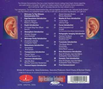 CD Various: The Ultimate Demonstration Disc (The Chesky Guide To Critical Listening)