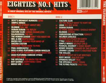 2CD Various: The Ultimate Eighties No.1 Hits