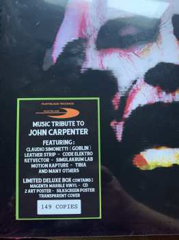 LP/CD/Dobozkészlet Various: The Way Of Darkness (A Tribute To John Carpenter) DLX | LTD | CLR