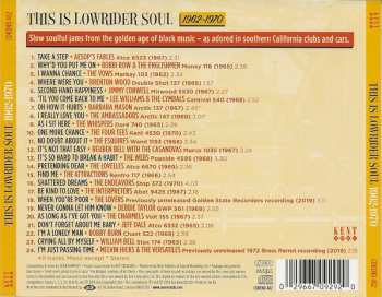 CD Various: This Is Lowrider Soul 1962-1970