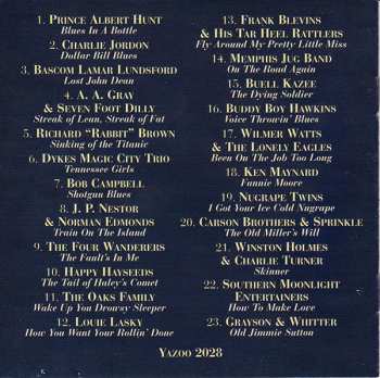 CD Various: Times Ain't Like They Used To Be: Early American Rural Music. Classic Recordings Of The 1920’s And 30's. Vol. 1