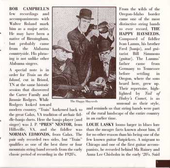CD Various: Times Ain't Like They Used To Be: Early American Rural Music. Classic Recordings Of The 1920’s And 30's. Vol. 1