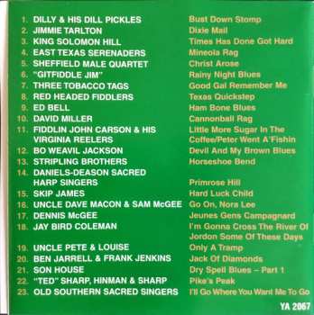 CD Various: Times Ain't Like They Used To Be: Early American Rural Music. Classic Recordings Of The 1920’s And 30's. Vol. 7