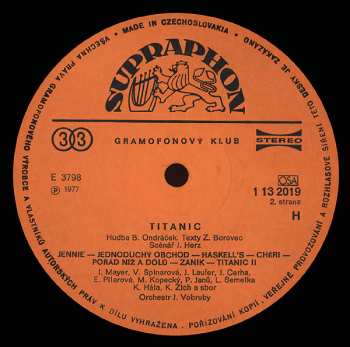 LP Various: Titanic + BOOKLET