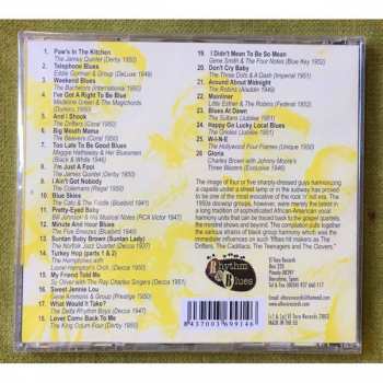 CD Various: Too Late Too Be Good! - Vocal Harmony Vanguard  1937-52