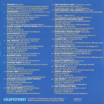 3CD/Dobozkészlet Various: Too Much Sun Will Burn (The British Psychedelic Sounds of 1967 Volume 2)