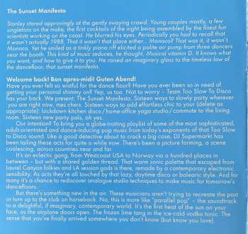 CD Various: Too Slow To Disco Neo (The Sunset Manifesto)