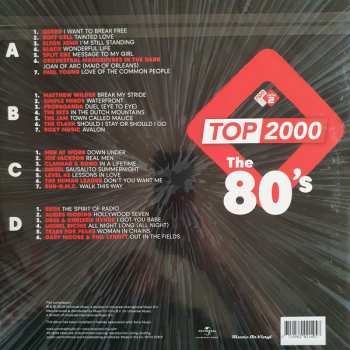 2LP Various: Top 2000: The 80's