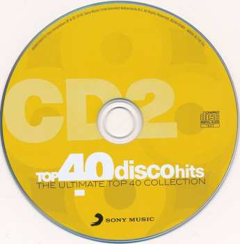 2CD Various: Top 40 Disco Hits (The Ultimate Top 40 Collection)