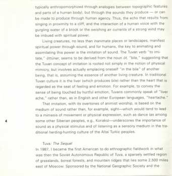 CD Various: Tuva, Among The Spirits - Sound, Music And Nature In Sakha And Tuva