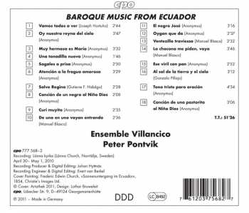 CD Various: ¡Una Tonadilla Nueva! - Baroque Music From Ecuador