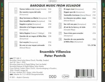 CD Various: ¡Una Tonadilla Nueva! - Baroque Music From Ecuador