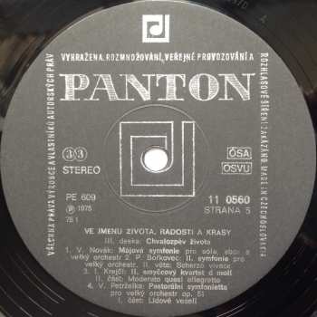 10LP/Dobozkészlet Various: Ve Jménu Života Radosti A Krásy (3xLP+BOX+BOOKLET)