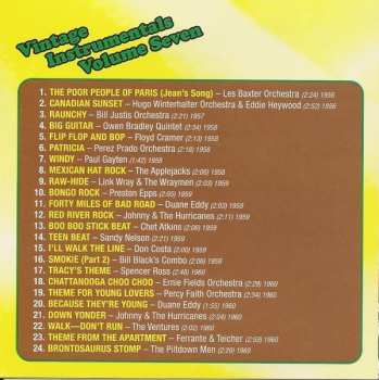 CD Various: Vintage Instrumentals - Volume Seven
