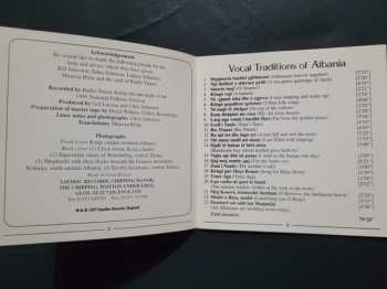CD Various: Vocal Traditions Of Albania