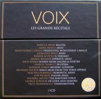 15CD/Dobozkészlet Various: Voix - Les Grands Récitals