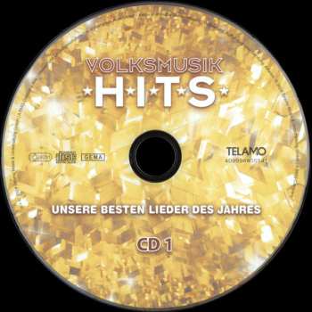 2CD/DVD/Dobozkészlet Various: Volksmusik Hits 2024 (Unsere Besten Lieder Des Jahres - 60 Volksmusik-Lieder)