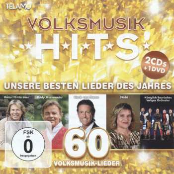 2CD/DVD/Dobozkészlet Various: Volksmusik Hits 2024 (Unsere Besten Lieder Des Jahres - 60 Volksmusik-Lieder)