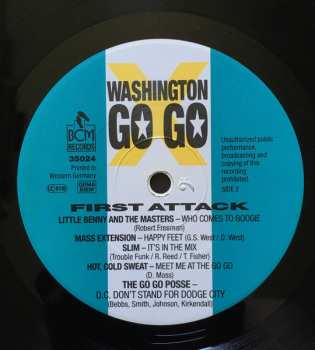 2LP Various: Washington Go Go Sound Attack