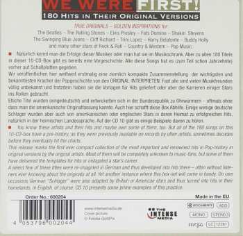 10CD/Dobozkészlet Various: We Were First! (180 Hits In Their Original Versions)