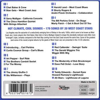 10CD/Dobozkészlet Various: West Coast Jazz