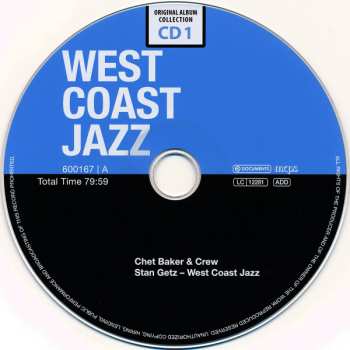 10CD/Dobozkészlet Various: West Coast Jazz