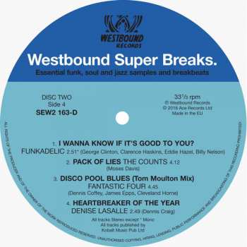 2LP Various: Westbound Super Breaks. Essential Funk, Soul And Jazz Samples And Breakbeats