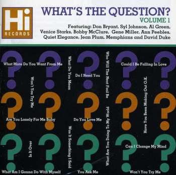 Album Various: What's The Question - Volume 1