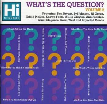 Album Various: What's The Question - Volume 2