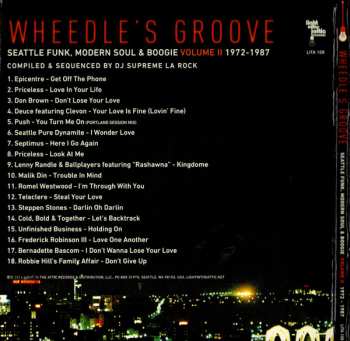 CD Various: Wheedle's Groove Volume II: Seattle Funk, Modern Soul And Boogie 1972-1987