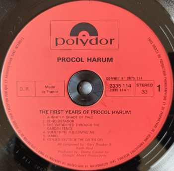 4LP/Dobozkészlet Various: First Years Of Who, Cream, Procol Harum, Beatles