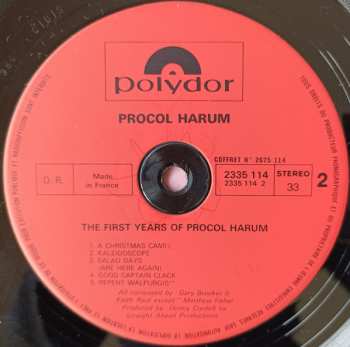 4LP/Dobozkészlet Various: First Years Of Who, Cream, Procol Harum, Beatles