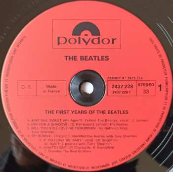 4LP/Dobozkészlet Various: First Years Of Who, Cream, Procol Harum, Beatles