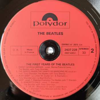 4LP/Dobozkészlet Various: First Years Of Who, Cream, Procol Harum, Beatles