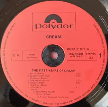 4LP/Dobozkészlet Various: First Years Of Who, Cream, Procol Harum, Beatles