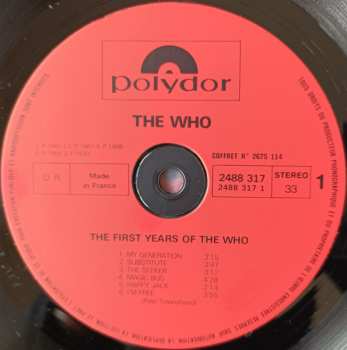 4LP/Dobozkészlet Various: First Years Of Who, Cream, Procol Harum, Beatles