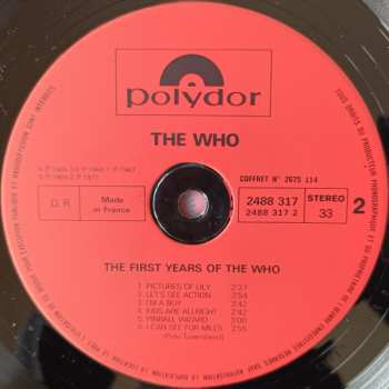 4LP/Dobozkészlet Various: First Years Of Who, Cream, Procol Harum, Beatles